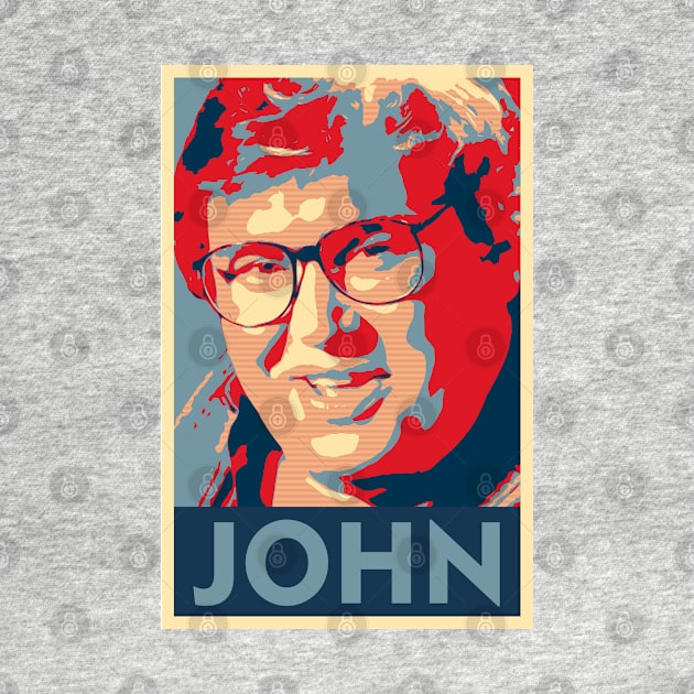 John Candy Glasses by Girladies Artshop
